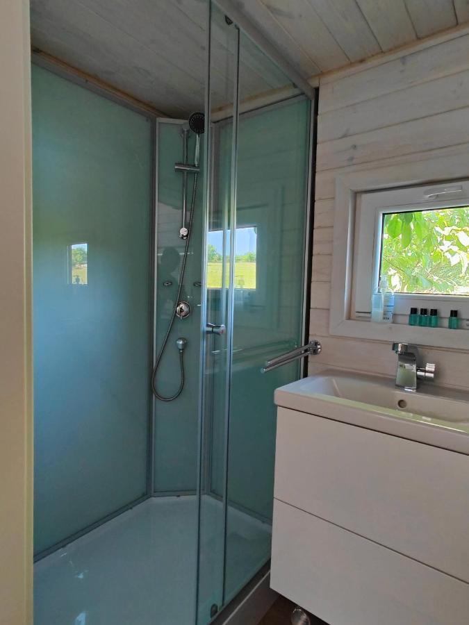 Tinyhousebeidresden 1 - Direkt Am Naturteich - Naehe Saechsische Schweiz, Dresden Großharthau Exterior foto